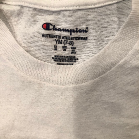 Girls Champion ripped shirt - Picture 2 of 3